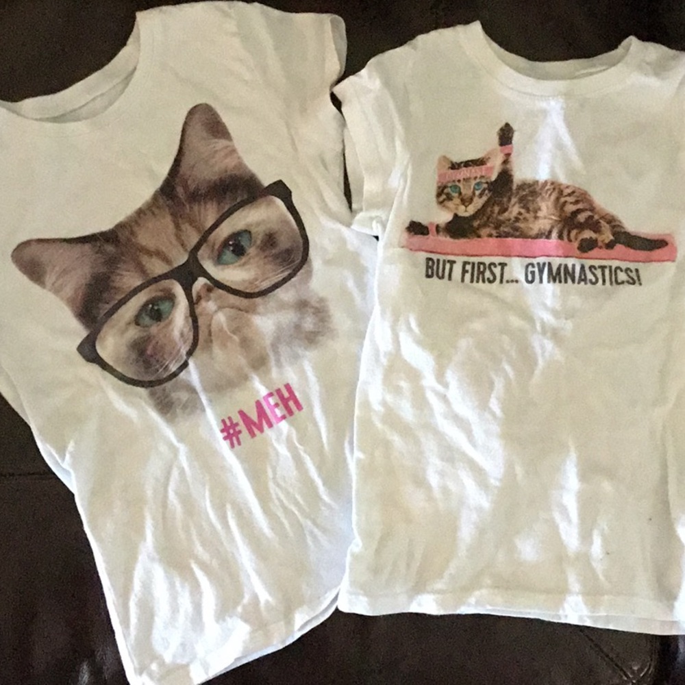 Bundle of 2 Girls 5/6 Children’s Place T-shirt’s
